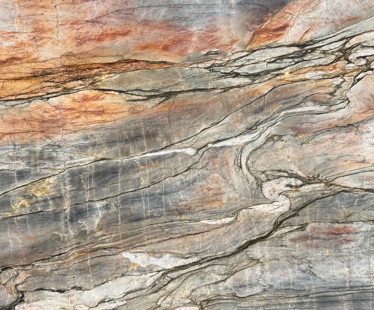 Tempest Blue - Keukenblad kwartsiet - Afbeelding 2