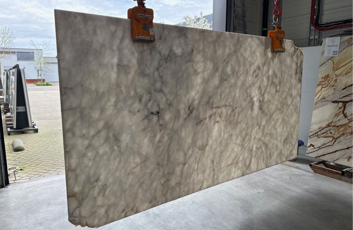 Cristallo Snow - Kwartsiet keukenblad - Afbeelding 2